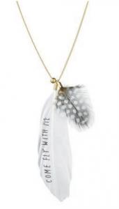 Halsband Feather Come Fly with me - Räder