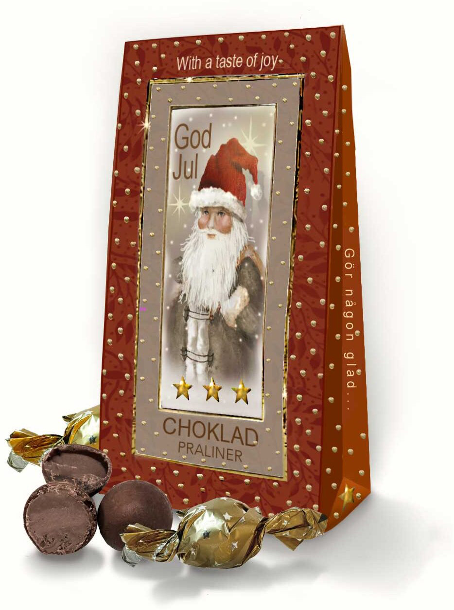 God Jul chokladpraliner, Jultomte - Klaras Goda Presenter