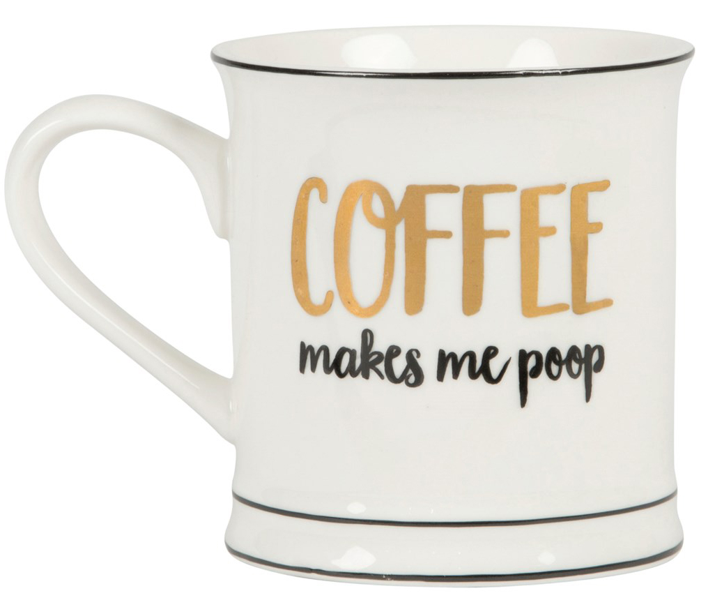 Mug Coffee makes me poop